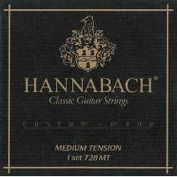 Hannabach 7164964 Struny do gitary klasycznej Seria 728 Medium Tension Custom Made